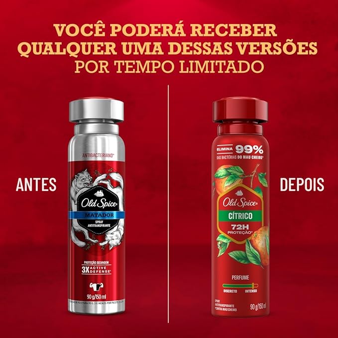Desodorante Aerossol Old Spice Matador 150ml