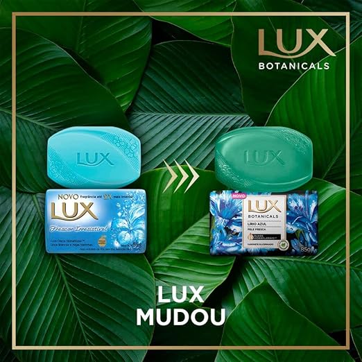 Sabonete Em Barra Lux Lírio Azul 85g