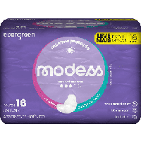 Absorvente Modess Cobertura Suave Com Abas - 16 Unidades