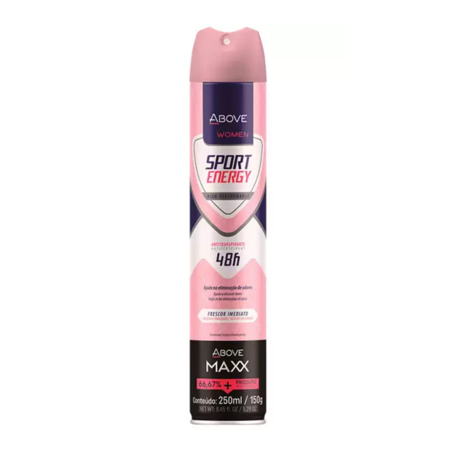 Desodorante Aerosol Above Maxx Energy Women 250ml
