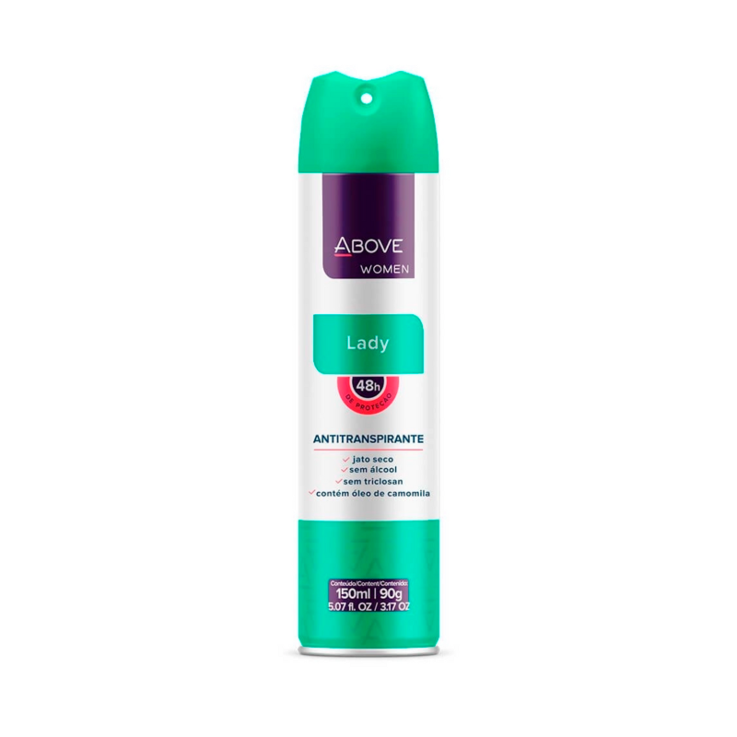 Desodorante Aerossol Above Lady 150ml