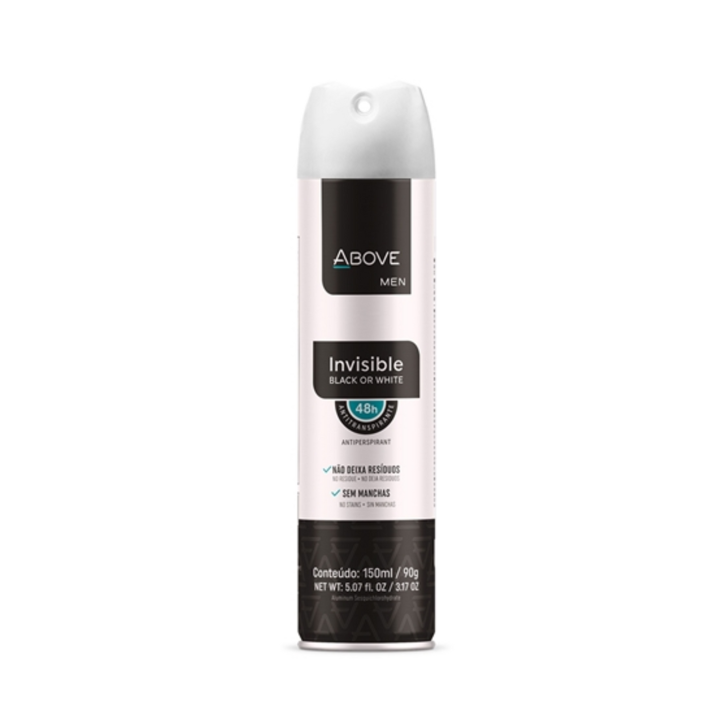 Desodorante Aerossol Above Invisible Men 150ml