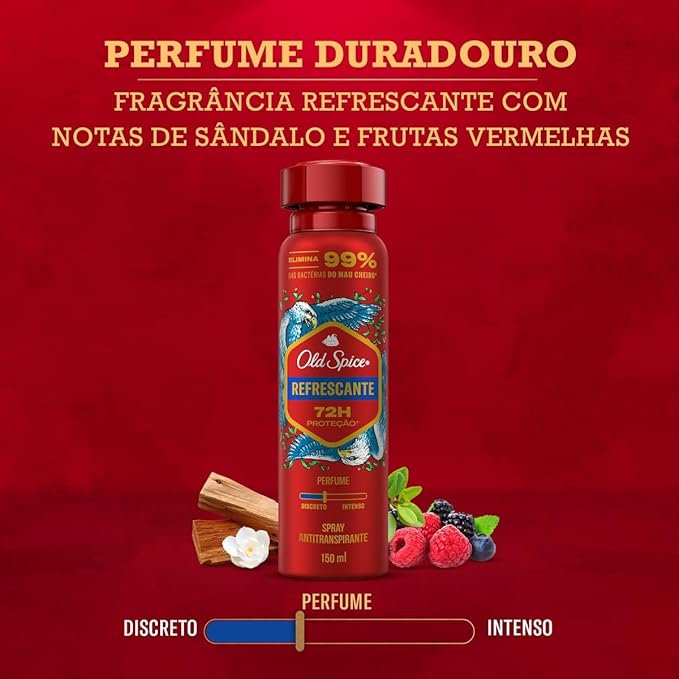 Desodorante Aerossol Old Spice Pegador 150ml