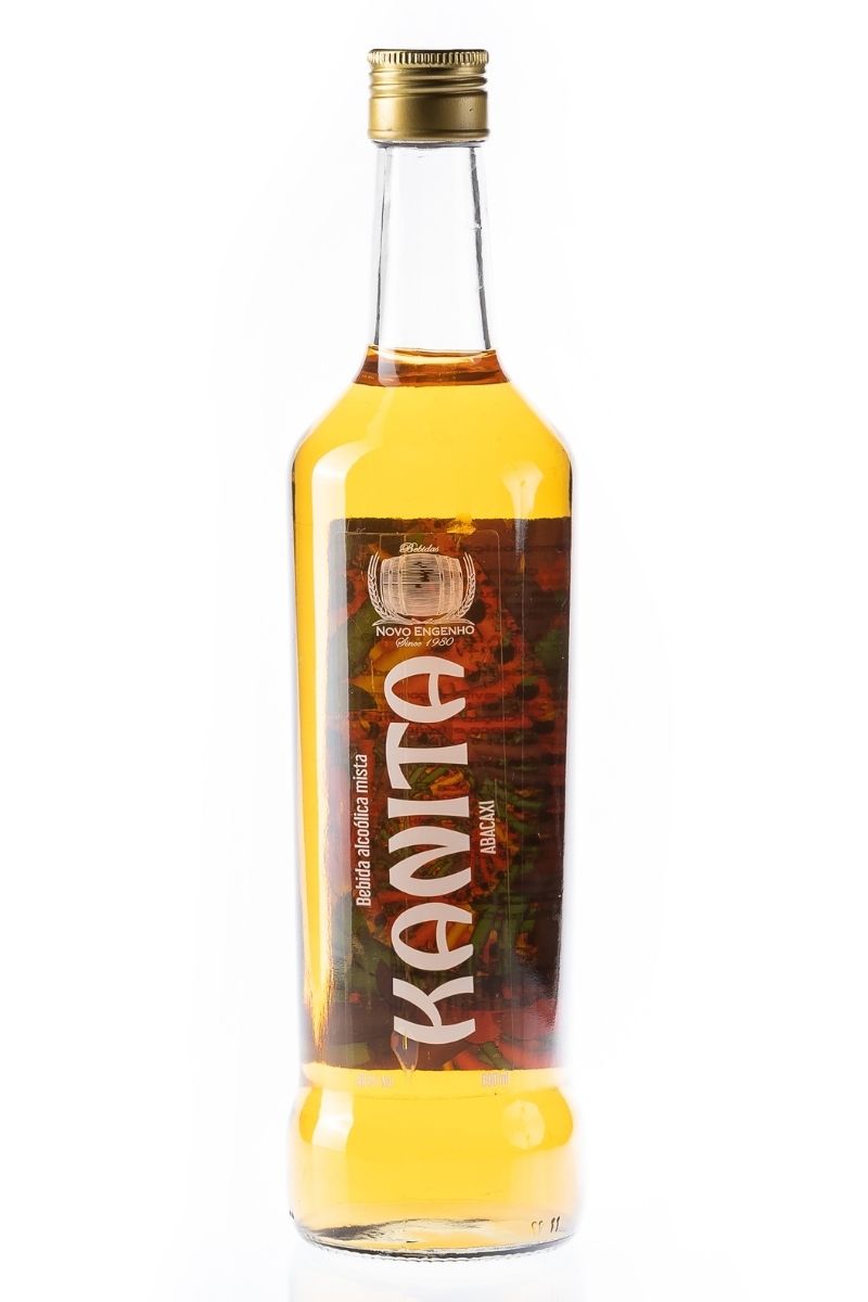 Cachaça Kanita Aguardente Sabor Abacaxi 690ml