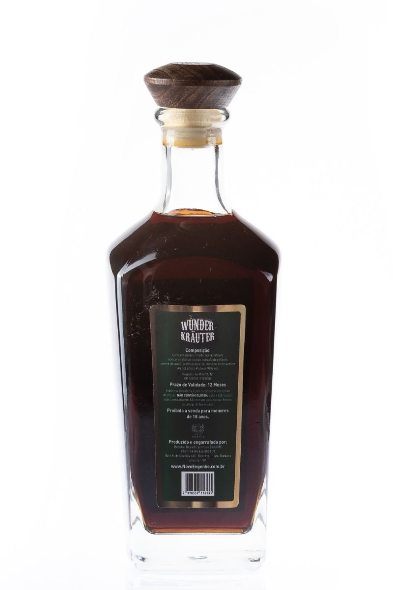 Coquetel Alcoólico Aperitivo Wunder Krawter Refinado 750ml