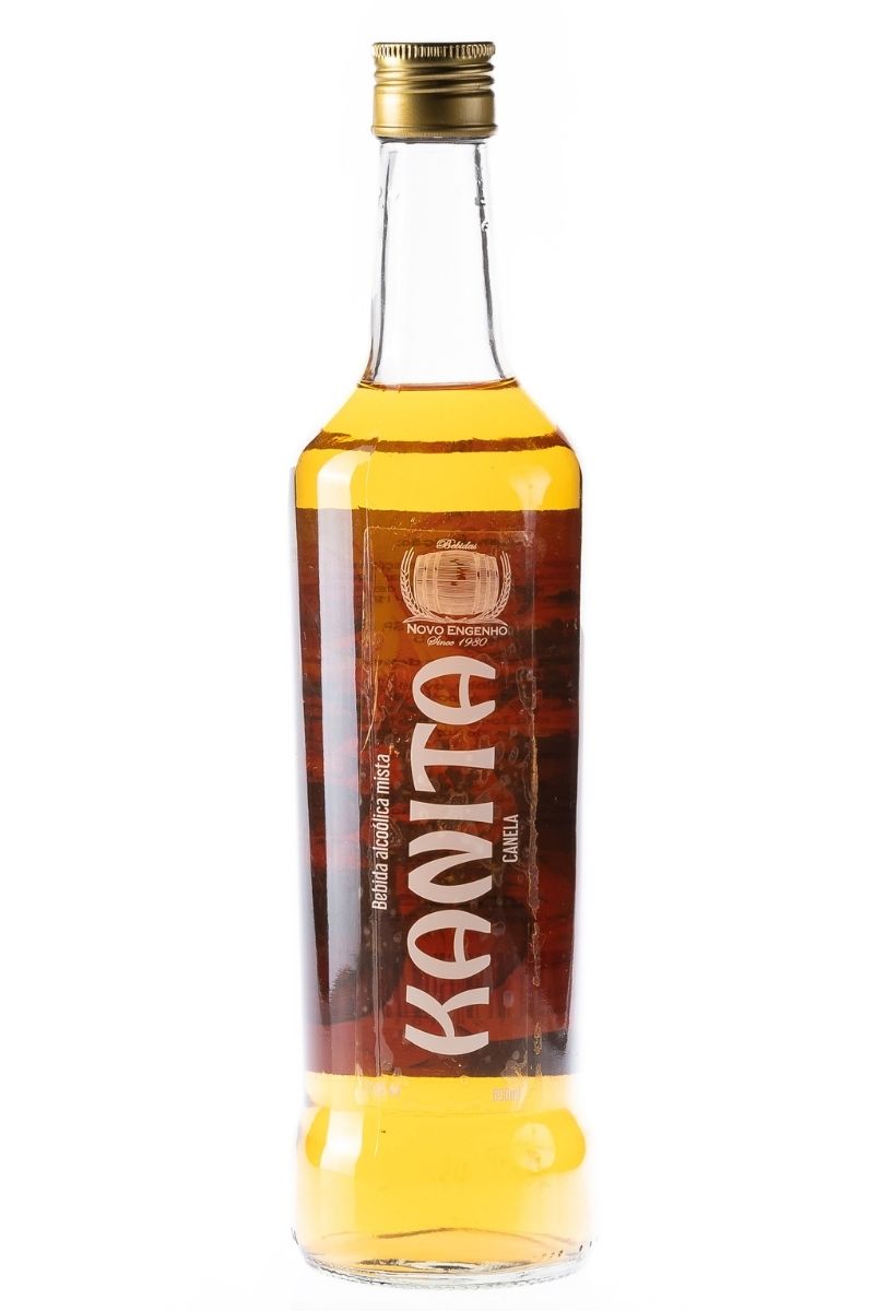 Cachaça Kanita Aguardente Sabor Canela 690ml