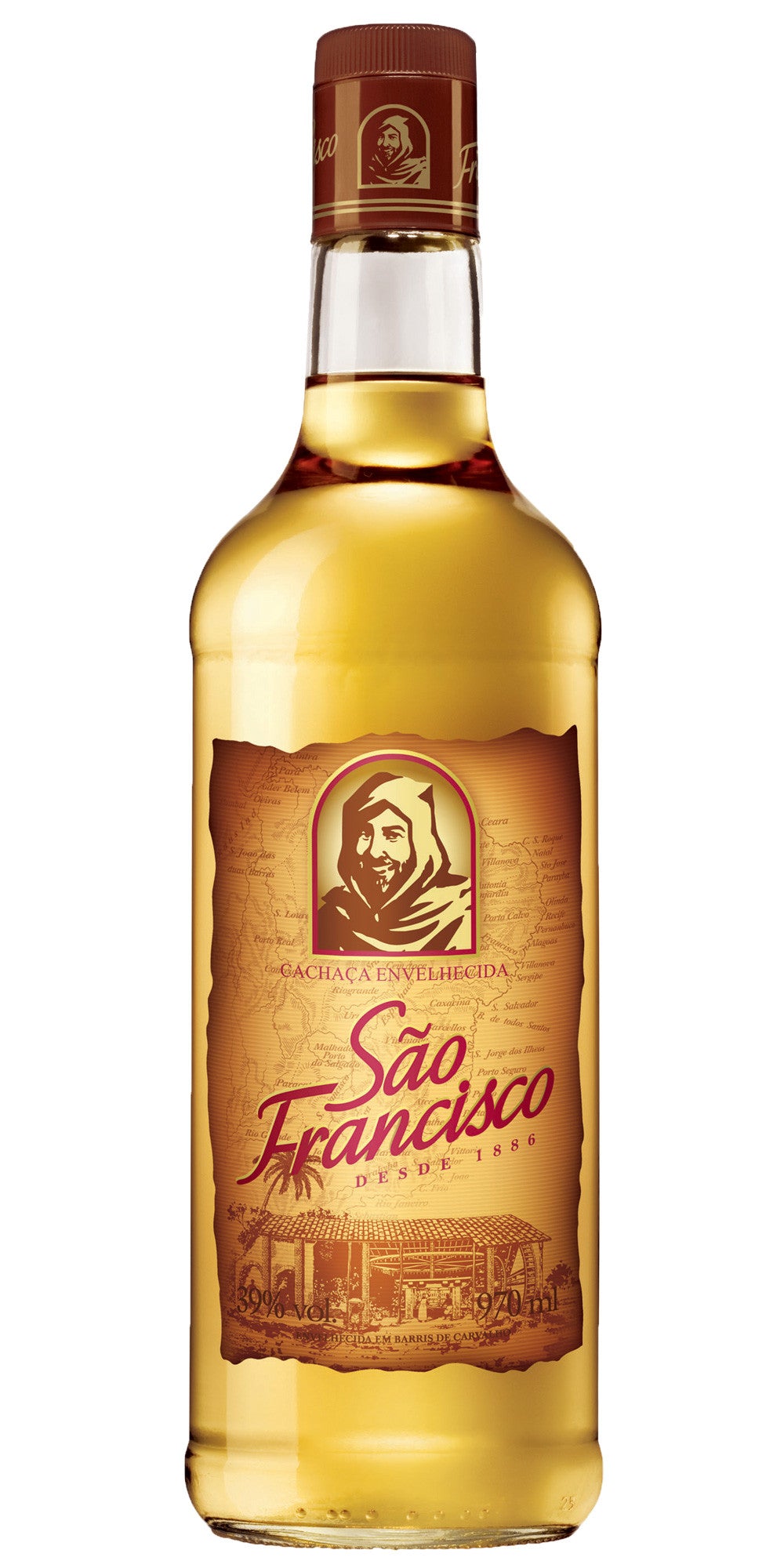Cachaça São Francisco 970ml
