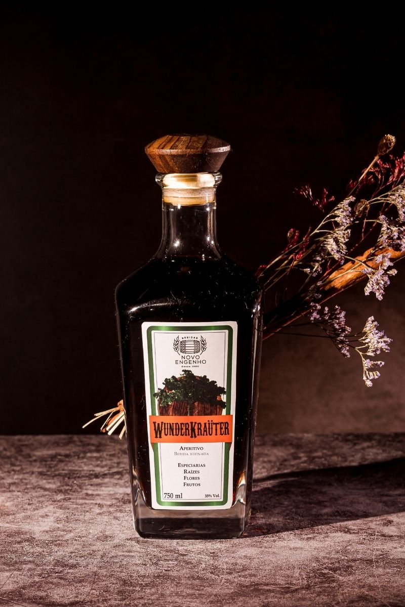 Coquetel Alcoólico Aperitivo Wunder Krawter Refinado 750ml