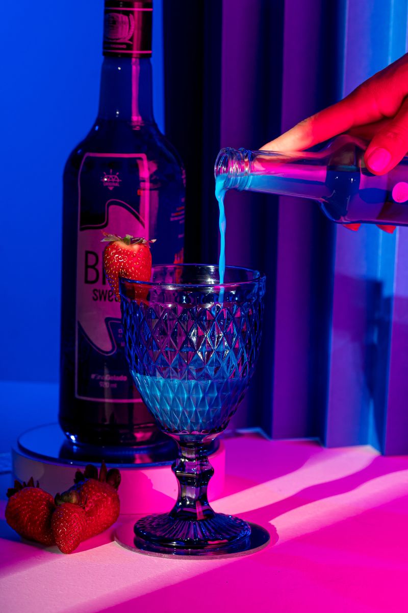 Coquetel Alcoólico Pinga Azul Original Blue Sweet 750ml