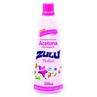 Removedor De Esmalte Zulu Base Acetona Fashion 200ml