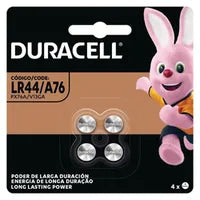 Pilha Alcalina Duracell Lr44 1,5v - 4 Unidades