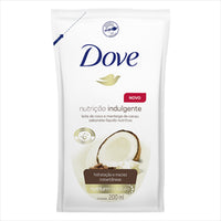 Refil Sabonete Líquido Dove Nutri Indulgente 200ml