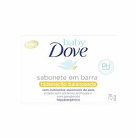 Sabonete Barra Infantil Dove Baby Hidratação Balanceada 75g