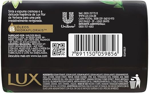 Sabonete Em Barra Lux Flor De Verbena 85g