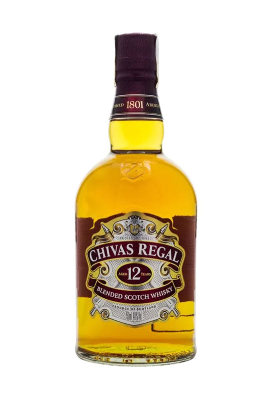 Whisky Chivas Regal Escocês 12 Anos 1 Litro
