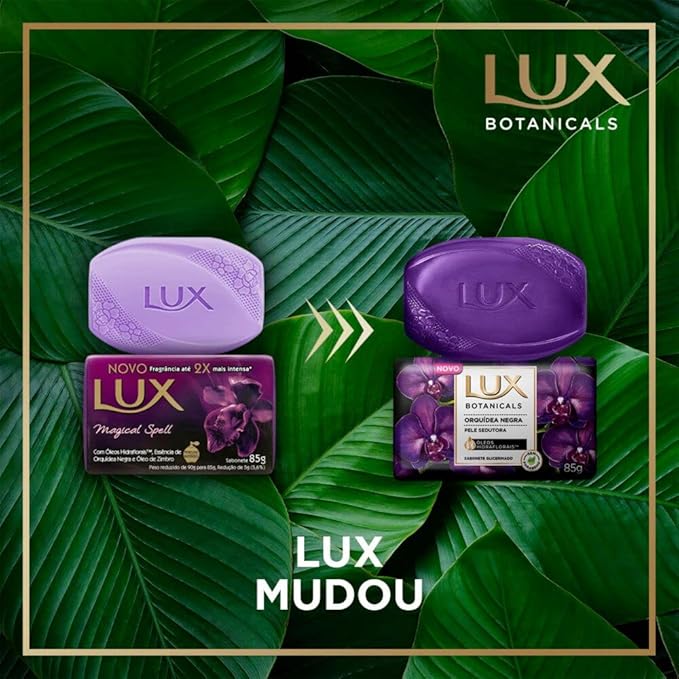 Sabonete Em Barra Lux Orquídea Negra 85g