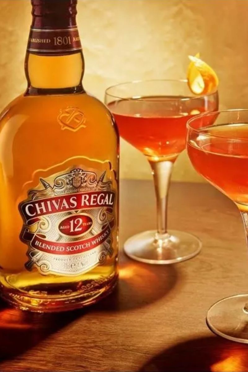 Whisky Chivas Regal Escocês 12 Anos 1 Litro