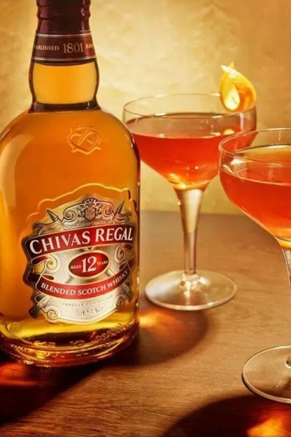 Whisky Chivas Regal Escocês 12 Anos 1 Litro