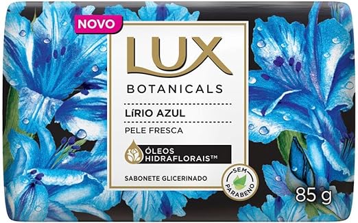 Sabonete Em Barra Lux Lírio Azul 85g