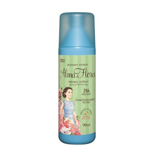 Desodorante Aerossol Alma de Flores Clássico 90ml