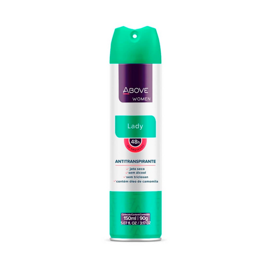 Desodorante Aerossol Above Lady 150ml