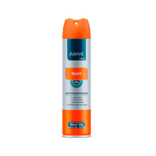 Desodorante Aerossol Above Sport 150ml