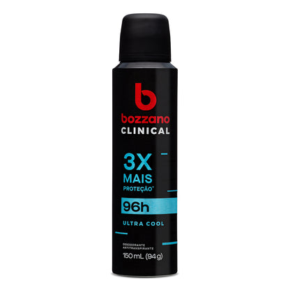 Desodorante Aerossol Bozzano Clinical Ultra Cool 150ml