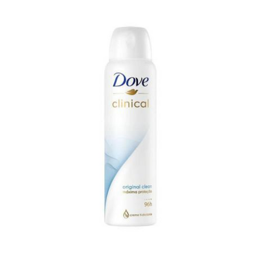 Desodorante Aerossol Dove Clinical Original Clean Women 150ml