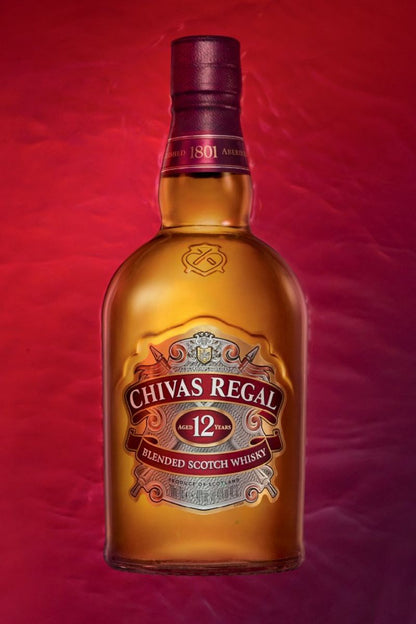 Whisky Chivas Regal Escocês 12 Anos 1 Litro
