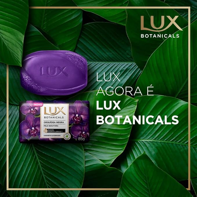 Sabonete Em Barra Lux Orquídea Negra 85g