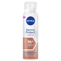 Desodorante Aerossol Nivea Clinical Derma Protect Antitranspirante Feminino 150ml