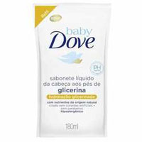 Refil Sabonete Líquido Dove Baby Glicerina 180ml