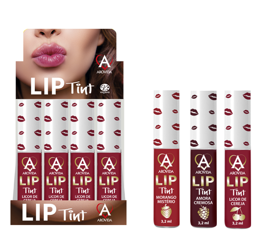 Lip Tint Arovida Licor De Cereja 4ml