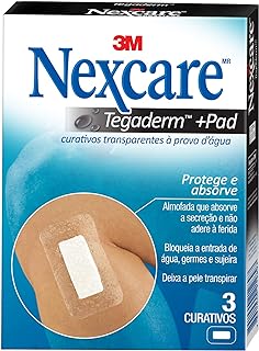 Curativo Nexcare Tegaderm Com Pad - 3 Unidades
