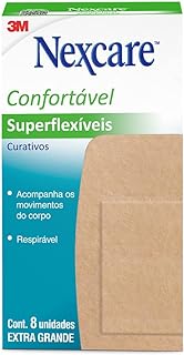 Curativo Nexcare Comfort Joelho E Cotovelo - 8 Unidades