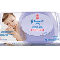 Toalhinhas Umedecidas Johnsons Baby Hora Do Sono - 48 Unidades