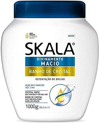 Creme Tratamento Capilar Skala Banho De Cristal 1kg