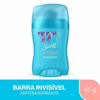 Desodorante Em Gel Secret Lavanda 45g