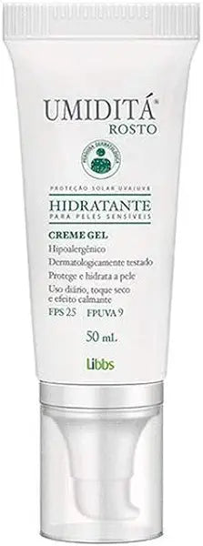 Gel Facial Hidratante Umiditá Hidratante Fps25 50ml