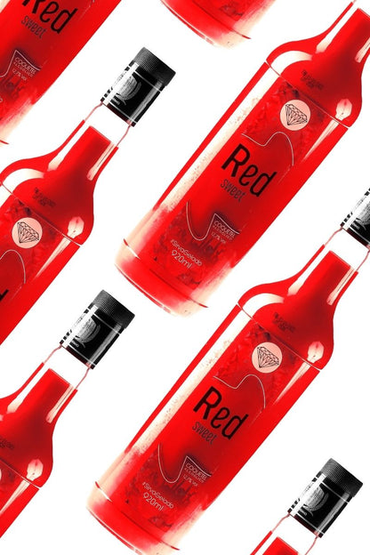 Coquetel Alcoólico Pinga Vermelha Drink Red Sweet 920ml