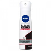 Desodorante Aerossol Nivea Black & White Máxima Proteção 48h 150ml