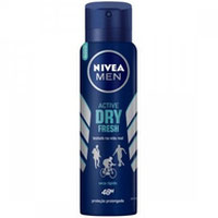 Desodorante Aerossol Nivea Men Active Dry Fresh 150ml