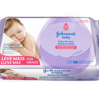 Toalha Umedecida Johnsons Baby Hora Do Sono - 96 Unidades