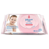 Toalha Umedecida Johnsons Baby Extra Cuidado - 48 Unidades