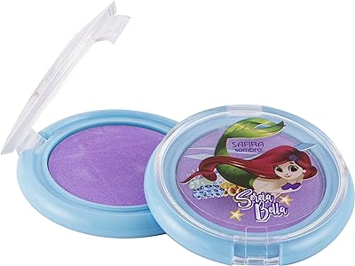 Sombra Compacta Safira Sereia Bella Lilás
