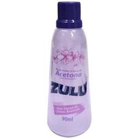 Removedor De Esmalte Zulu Base Acetona Seduction 90ml