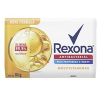 Sabonete Em Barra Rexona Antibacterial Multivitaminas 84g