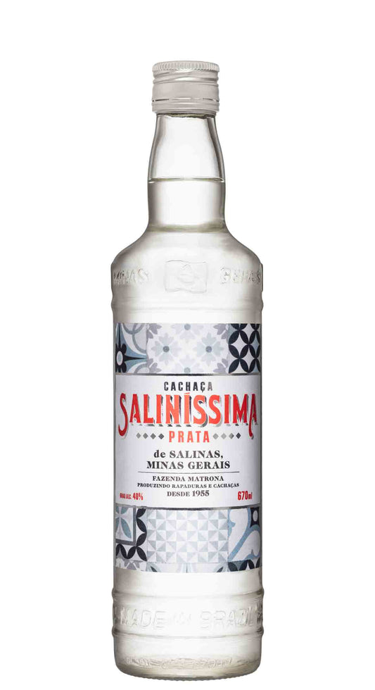 Cachaça Salinissima Prata 670ml