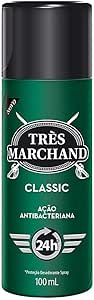Desodorante Aerossol Tres Marchand Classic Masculino 100ml
