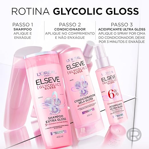 Shampoo Elseve Glycolic Gloss 200ML